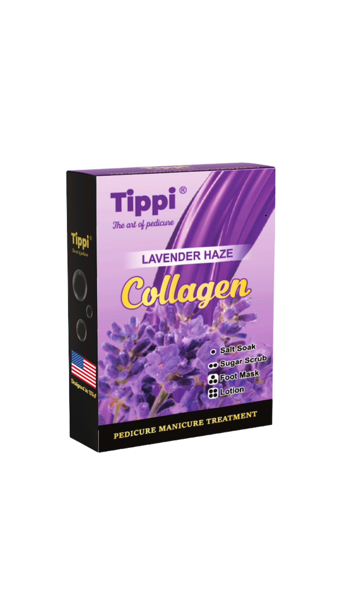 Tippi Collagen Spa Kit – 4-Step Collagen Spa Pedicure
