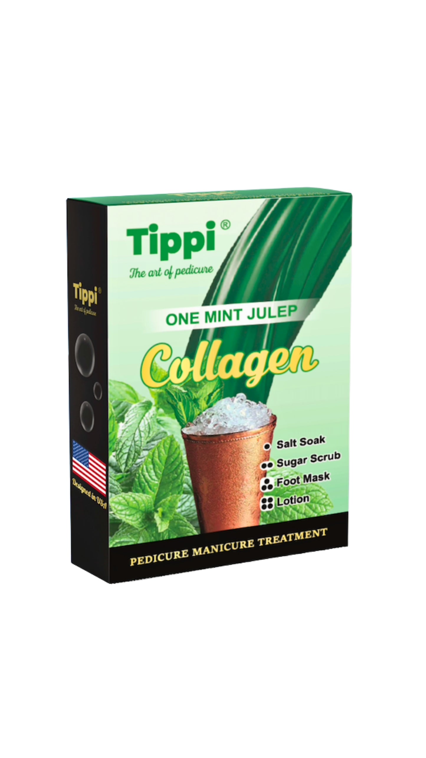 Tippi Collagen Spa Kit – 4-Step Collagen Spa Pedicure