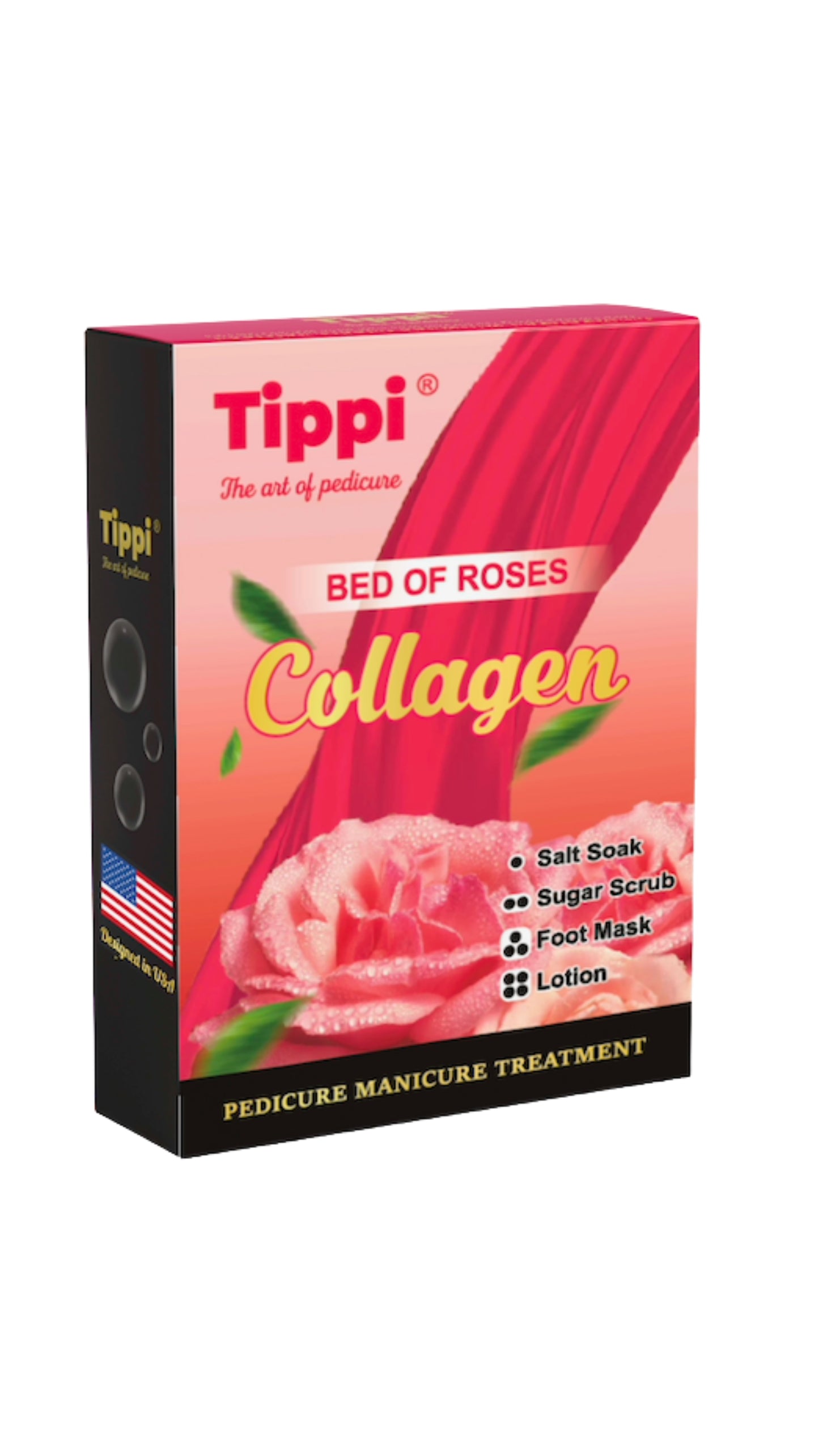 Tippi Collagen Spa Kit – 4-Step Collagen Spa Pedicure