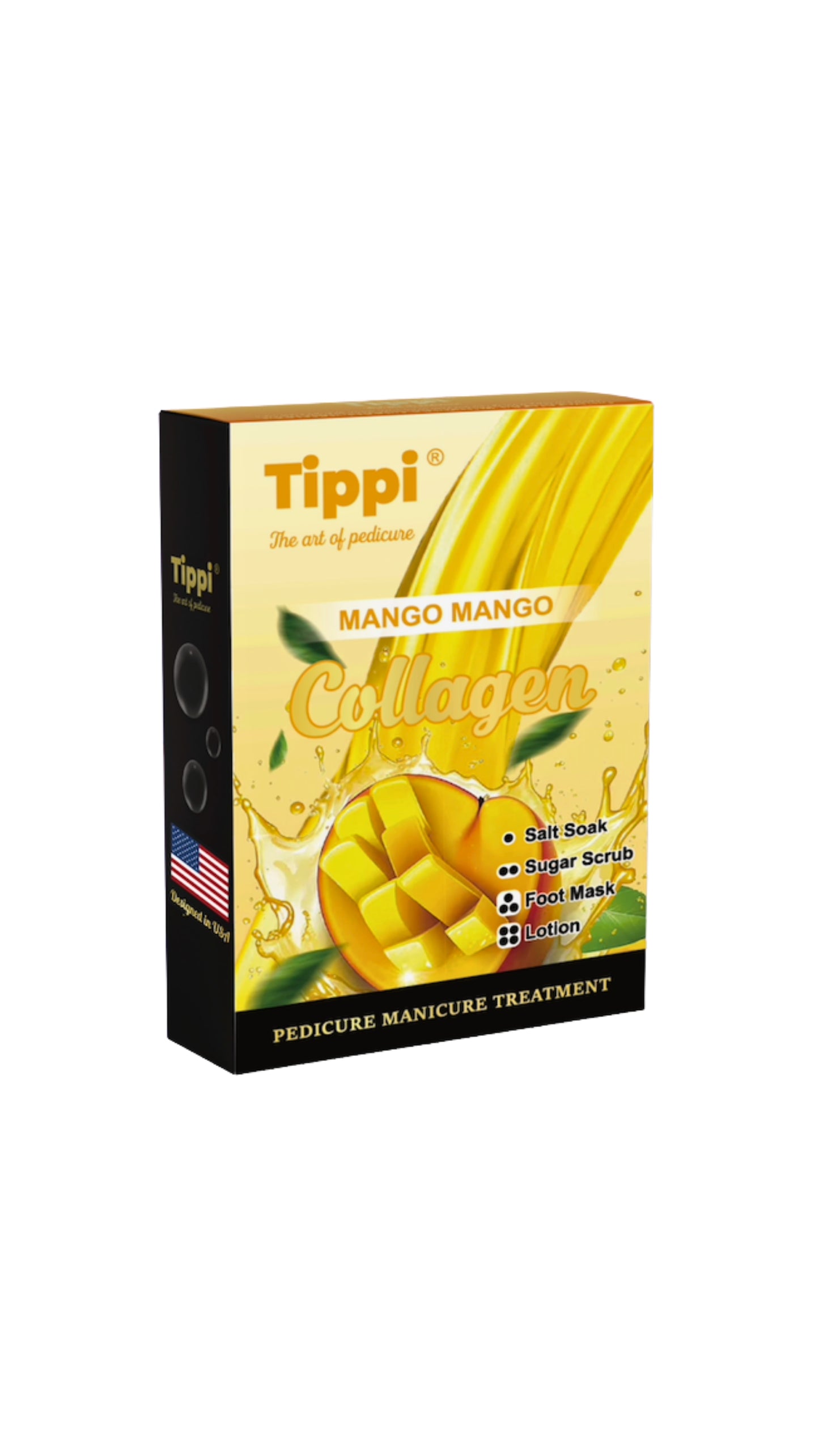 Tippi Collagen Spa Kit – 4-Step Collagen Spa Pedicure