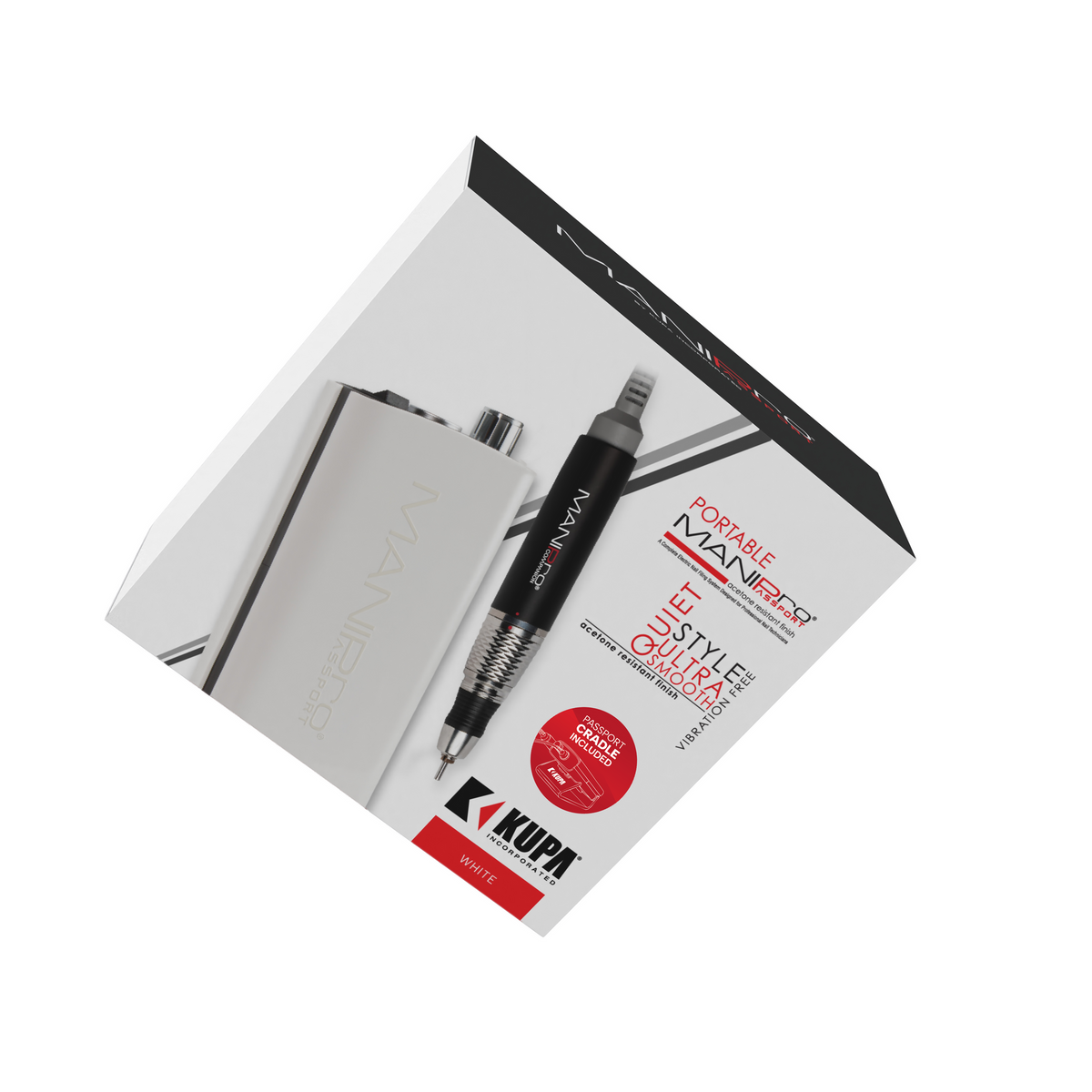 MANIPro Passport Complete WHITE - FREE 3 Builder Gels (In Bottle)