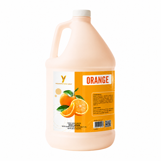 Yellowstone Lotion in Gallon – ORANGE – 4 Gal/Case