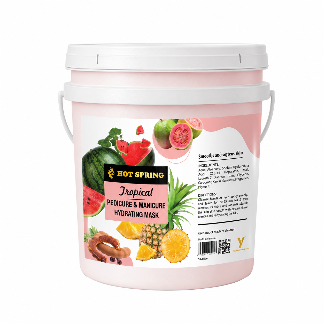 HotSpring Hydrating Mask - TROPICAL - Pail 5 Gallon