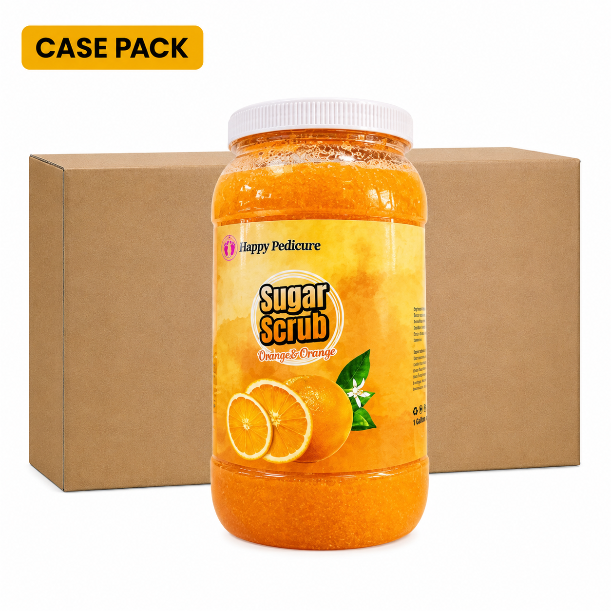 HotSpring Sugar Scrub in Gallon - Valencia Orange - 4gal/Case
