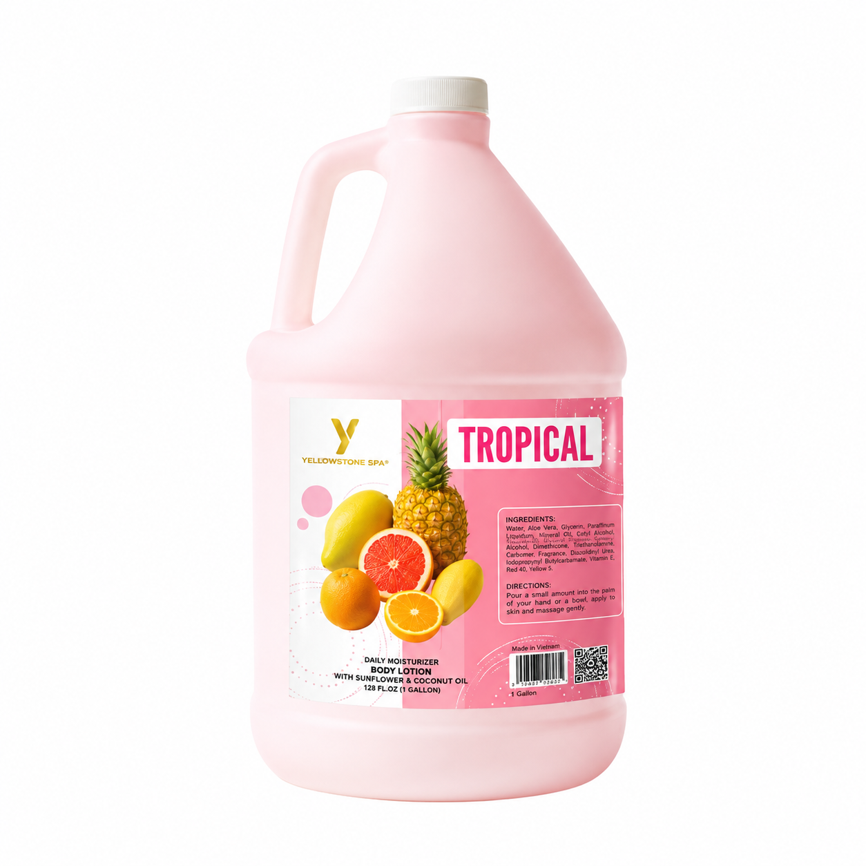 Yellowstone Lotion in Gallon – TROPICAL – 4 Gal/Case