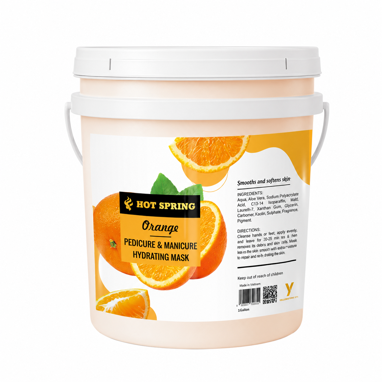 HotSpring Hydrating Mask - ORANGE - Pail 5 Gallon