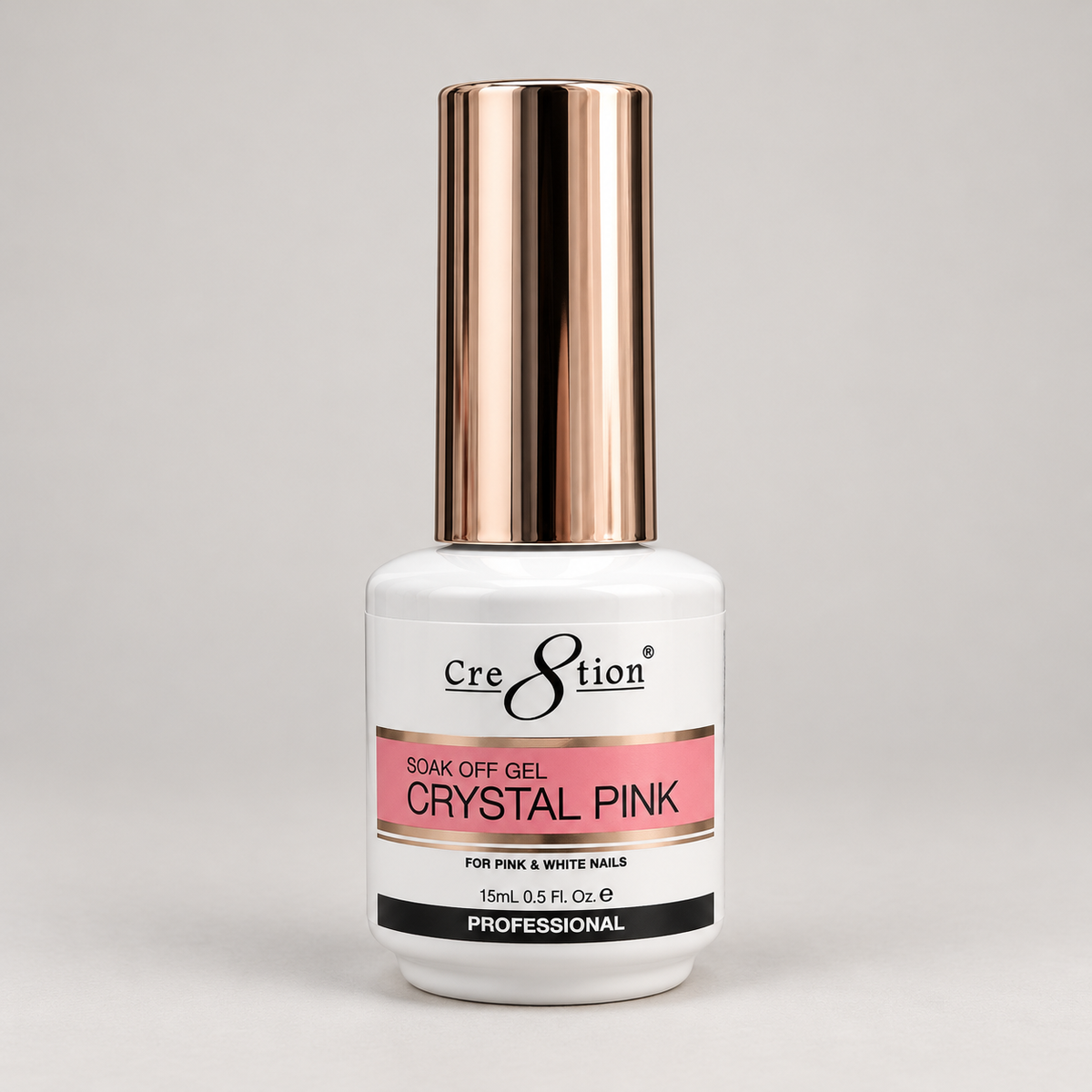 Cre8tion Gel Crystal Pink 0.5oz