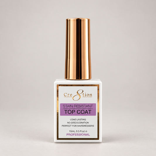 Cre8tion Stain Resistant Top Coat Gel 0.5oz