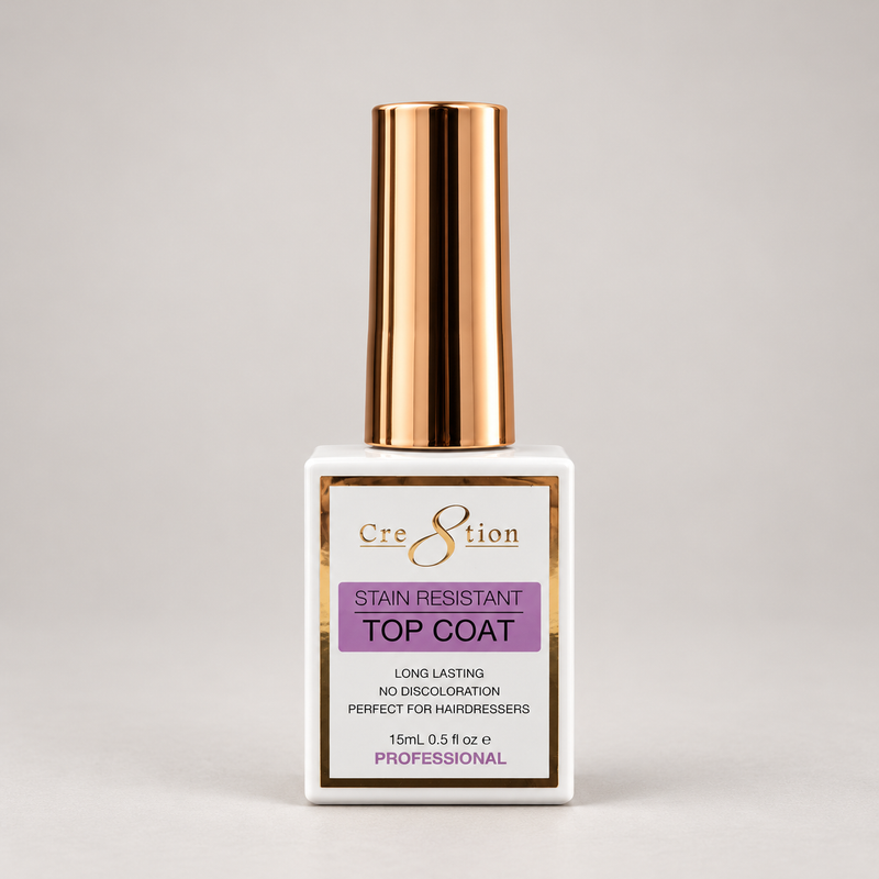Cre8tion Stain Resistant Top Coat Gel 0.5oz