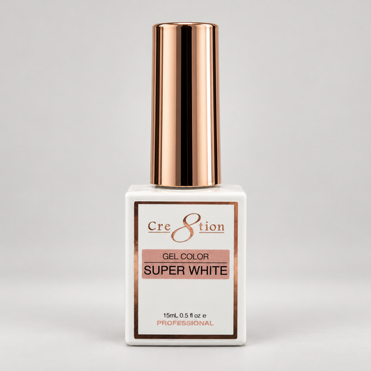 Cre8tion Gel Super White 0.5oz