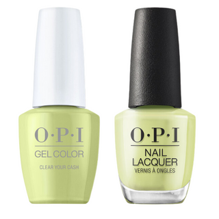 OPI Gel & Polish Duo: SO05 Clear Your Cash