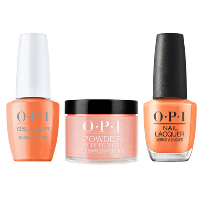 OPI Trio: SO04 Silicon Valley Girl