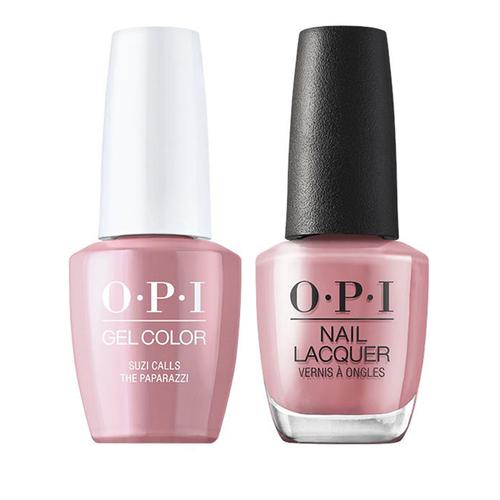 OPI Gel & Polish Duo:  HO01 Suzi Calls the Paparazzi