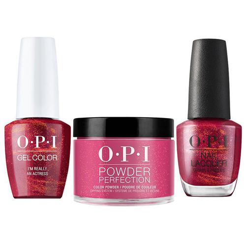 OPI Trio: HO10 I'm Really an Actress