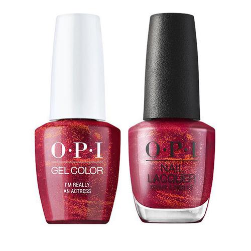 OPI Gel & Polish Duo:  HO10 I'm Really an Actress