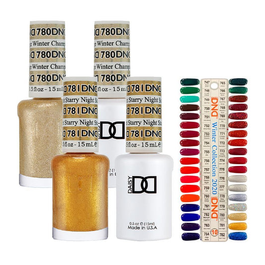 DND Part 10 (Winter Collection 2020) - Set of 34 Gel & Lacquer Combos