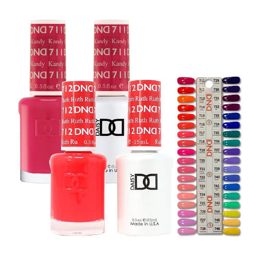 DND Part 09 - Set of 34 Gel & Lacquer Combos