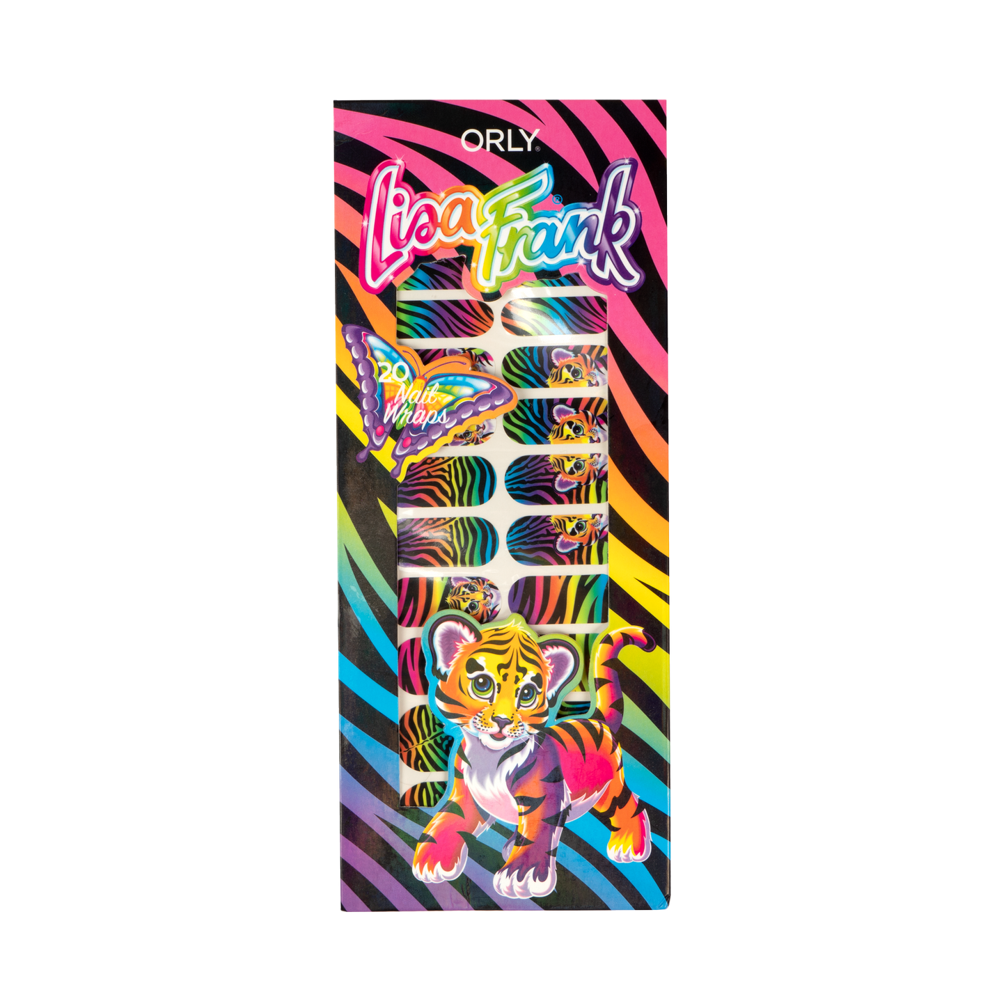 ORLY® x Lisa Frank® Forrest™ Nail Wraps