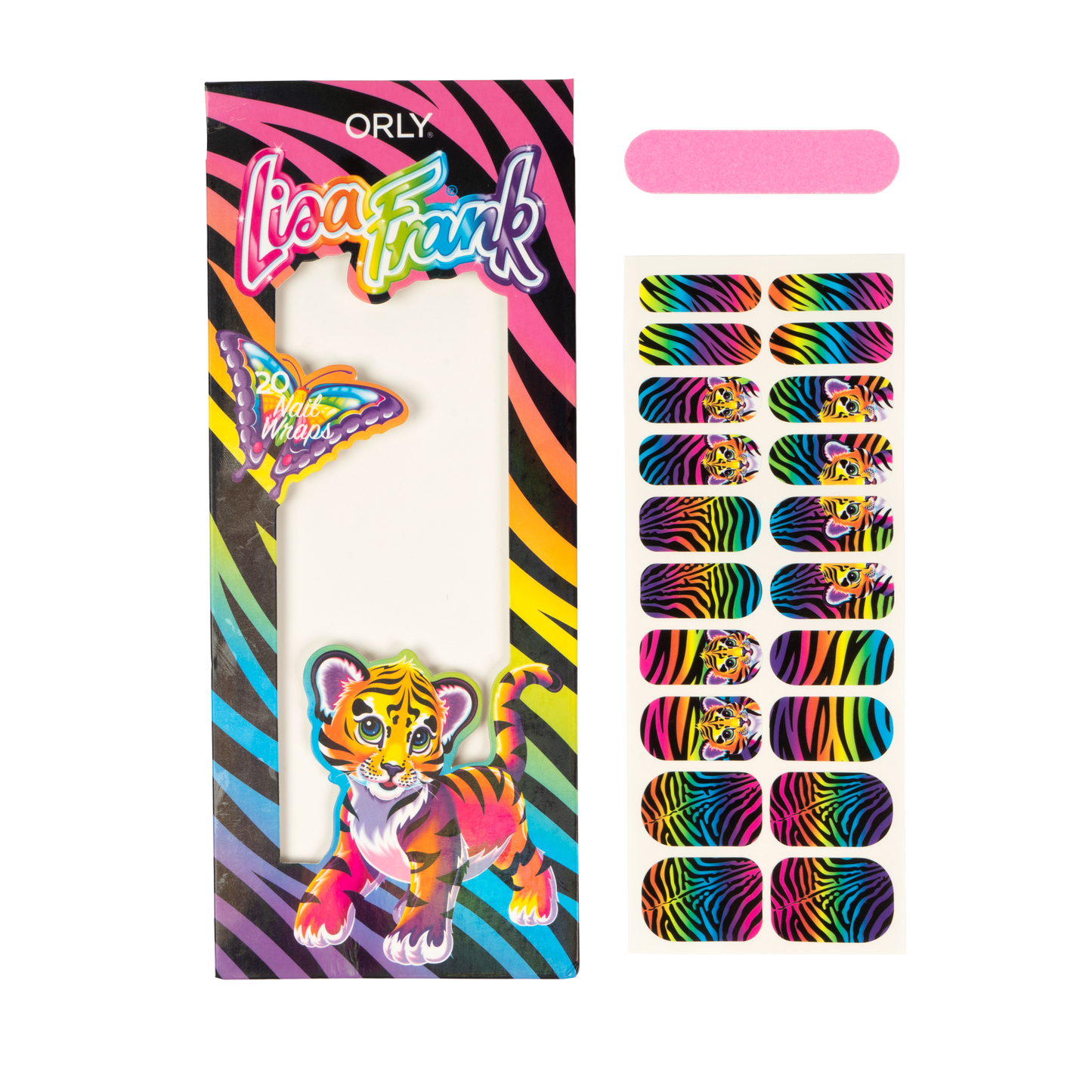 ORLY® x Lisa Frank® Forrest™ Nail Wraps