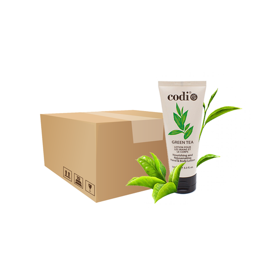 Codi Lotion Green Tea Travel Size Hand & Body Lotion 3.3oz/100ml Case of 48