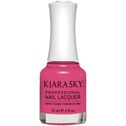 Kiara Sky Nail Lacquer - BACK TO THE FUCHSIA