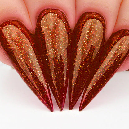 Kiara Sky Nail Lacquer - FROSTED POMEGRANATE