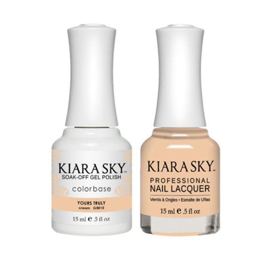 Kiara Sky Gel Nail Polish Duo - All-In-One - 5015 YOURS TRULY