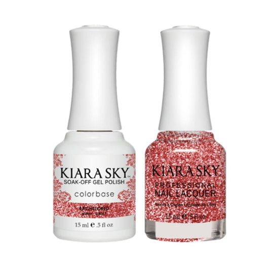 Kiara Sky Gel Nail Polish Duo - All-In-One - 5027 BACHELORED