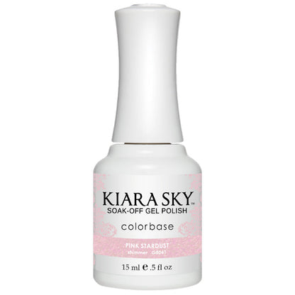 Kiara Sky Gel Polish - Pink Stardust