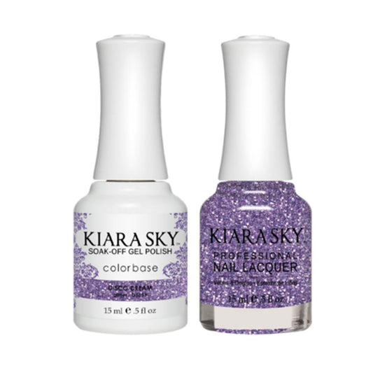Kiara Sky Gel Nail Polish Duo - All-In-One - 5059 DISCO DREAM