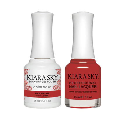 Kiara Sky Gel Nail Polish Duo - All-In-One - 5056 MATCHMAKER