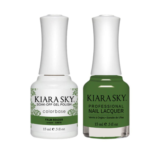 Kiara Sky Gel Nail Polish Duo - All-In-One - 5078 PALM READER