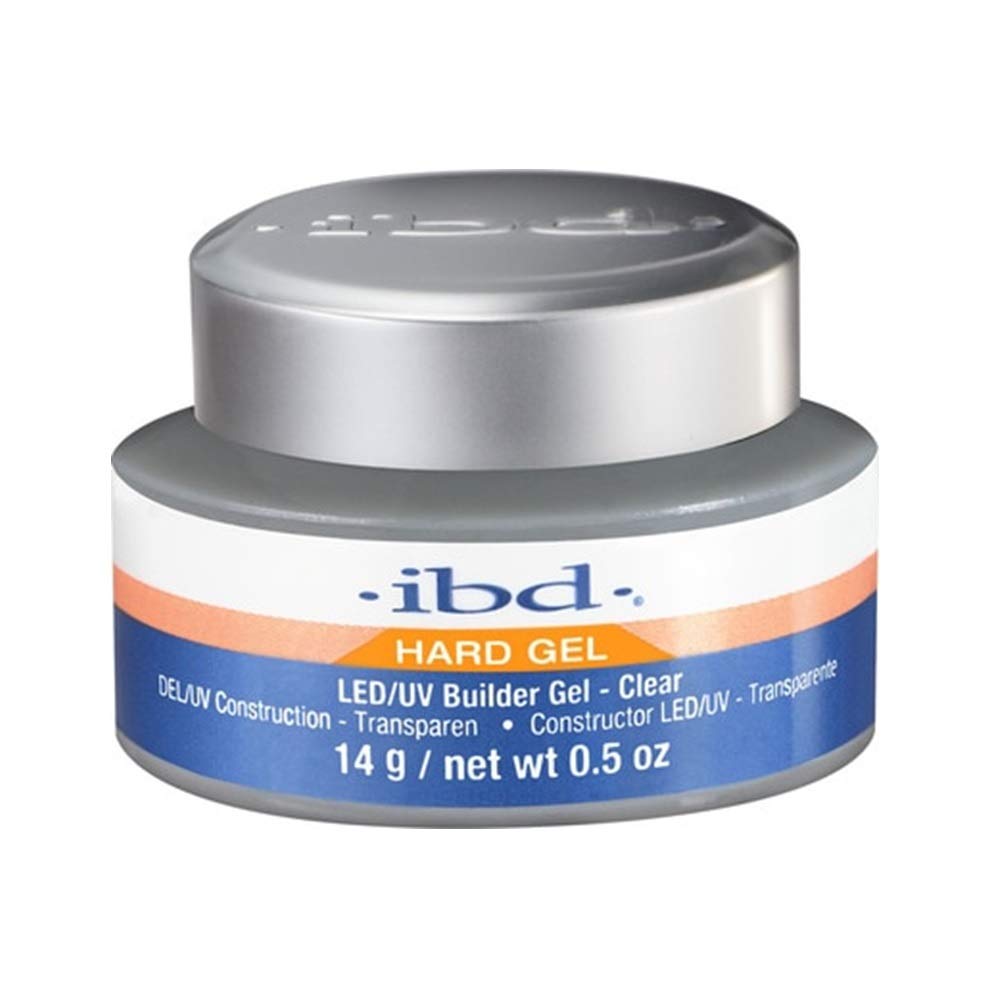 IBD Hard Gel LED/UV Builder Gel - CLEAR