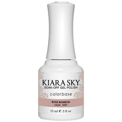 Kiara Sky Gel Polish - ROSE BON BON