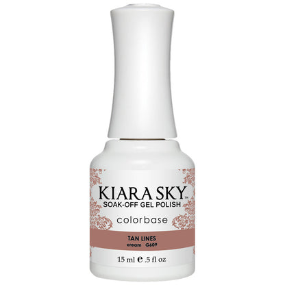 Kiara Sky Gel Polish - TAN LINES