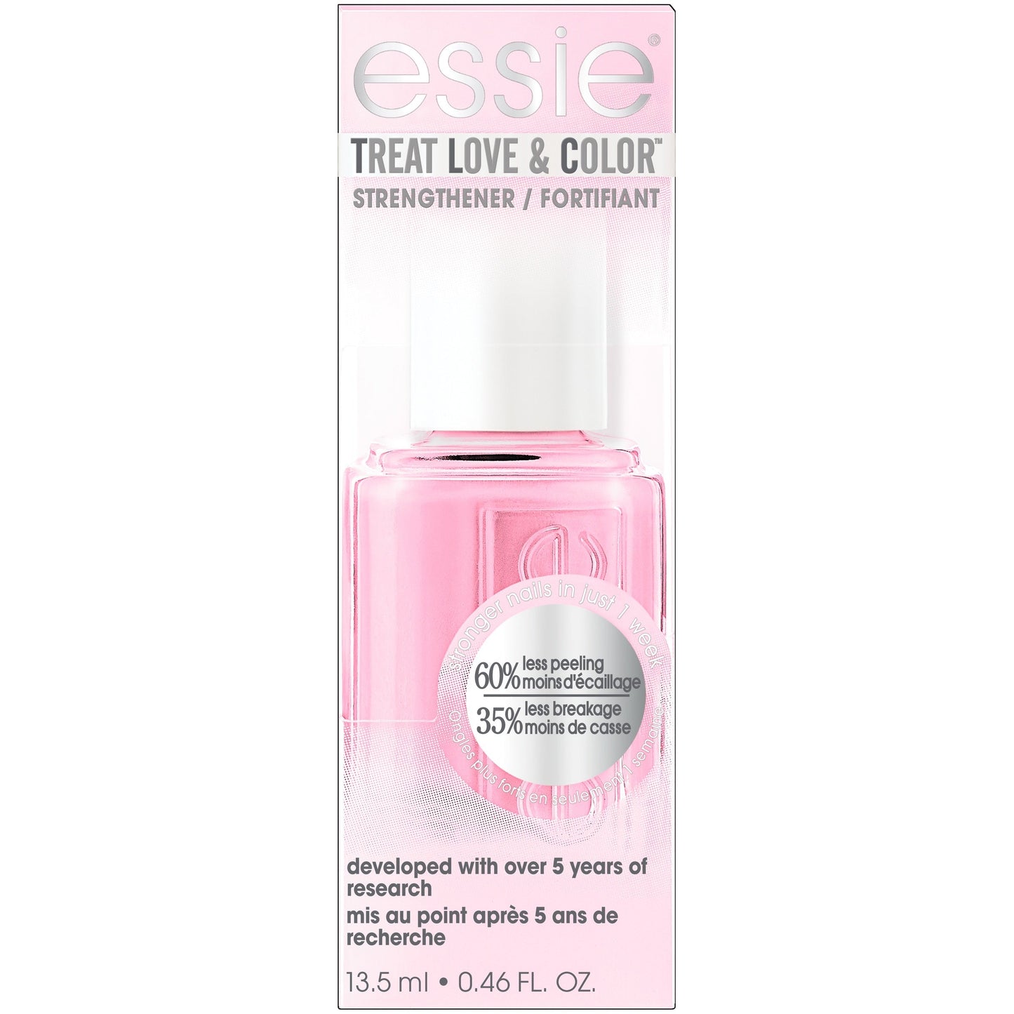 Essie Treat Love Color - 31 power punch pink .46 FL. OZ