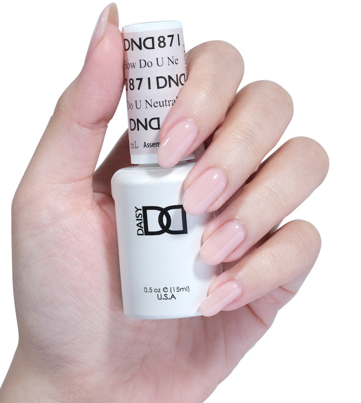DND Gel & Lacquer Duo - How Do U Neutral? #871