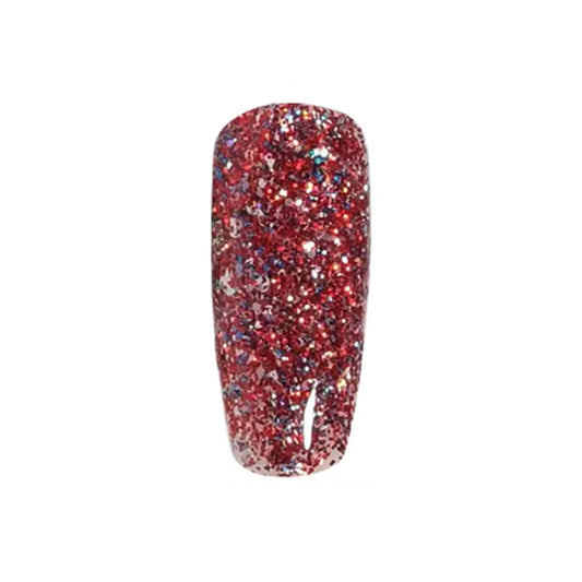 DND Gel Nail Polish Duo - 906 Colorful Dream - DND, DND Duo, DND Super Glitter Collection