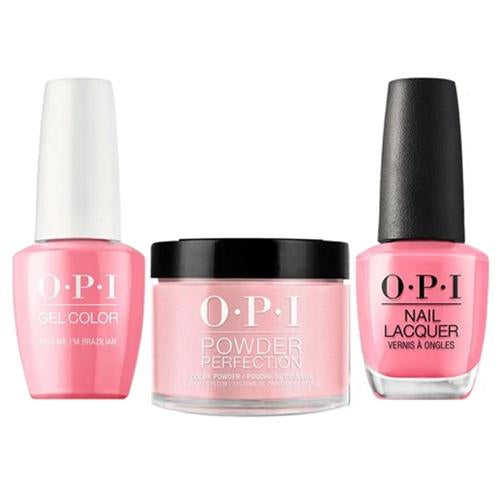 OPI Trio: A68 Kiss Me I'm Brazilian