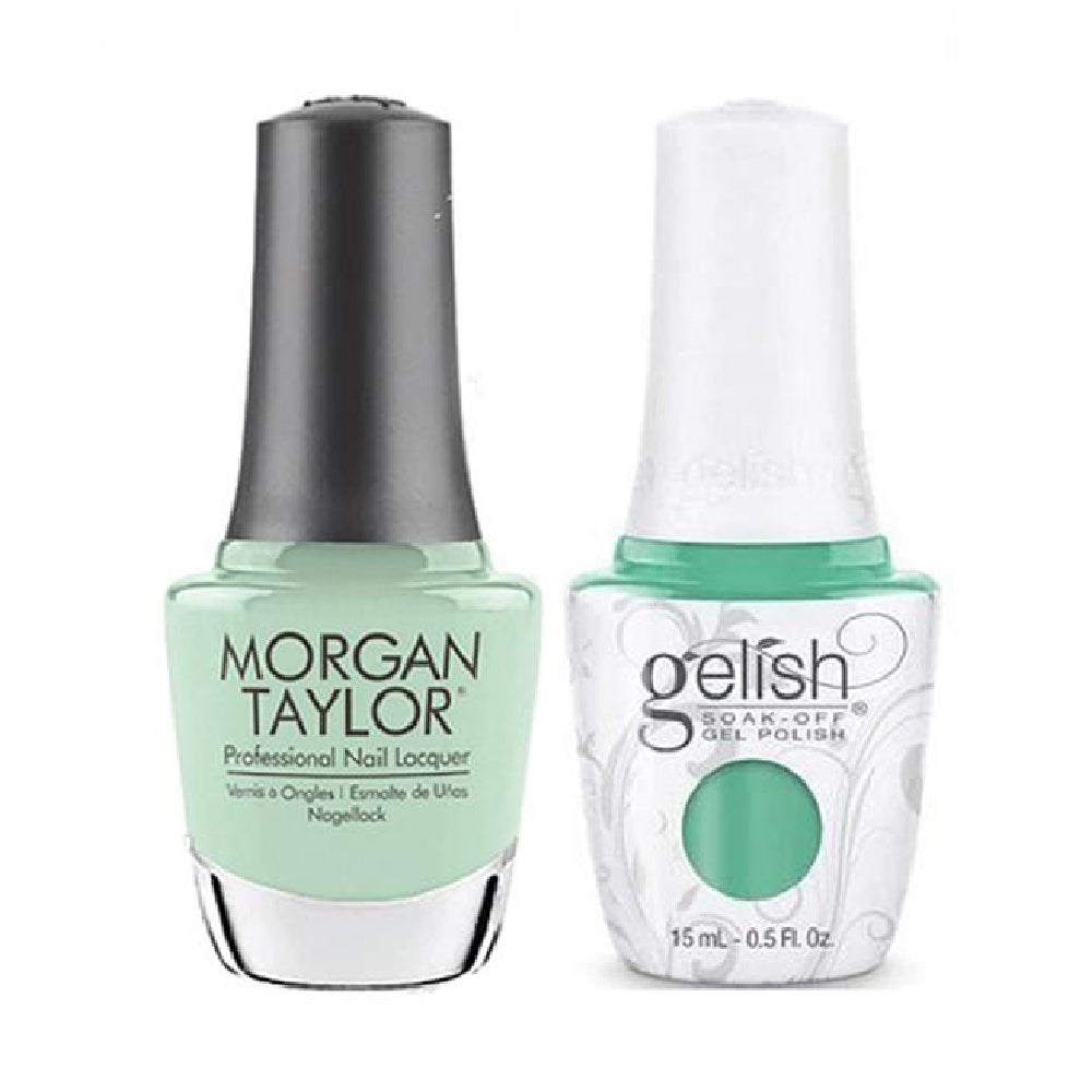 Gelish & Morgan Taylor Combo GE 890 - A Mint Of Spring