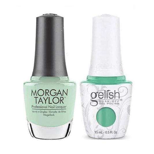Gelish & Morgan Taylor Combo GE 890 - A Mint Of Spring
