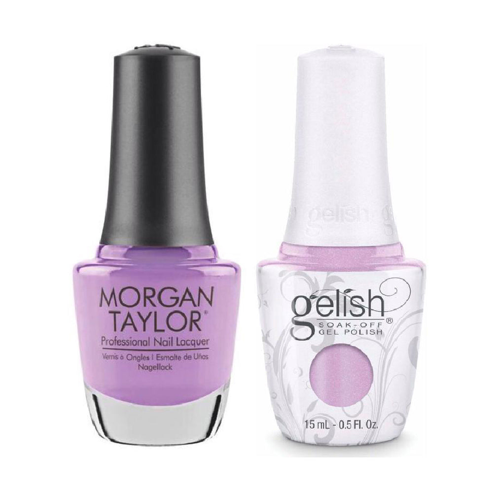 Gelish & Morgan Taylor Combo GE 295 - All The Queen's Bling