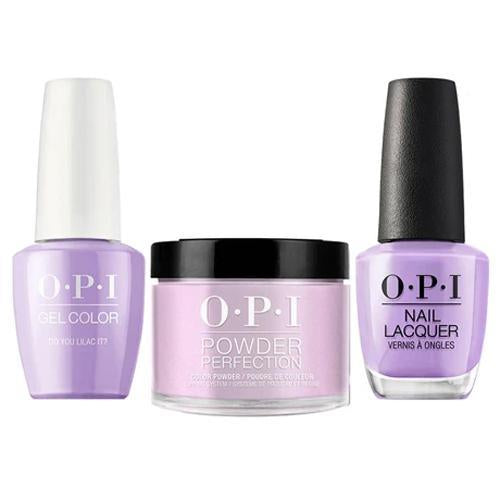 OPI Trio: B29 Do You Liliac It?