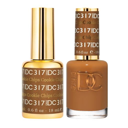 DND - DC Duo - Gel & Lacquer - Cookie Chips - #DC317