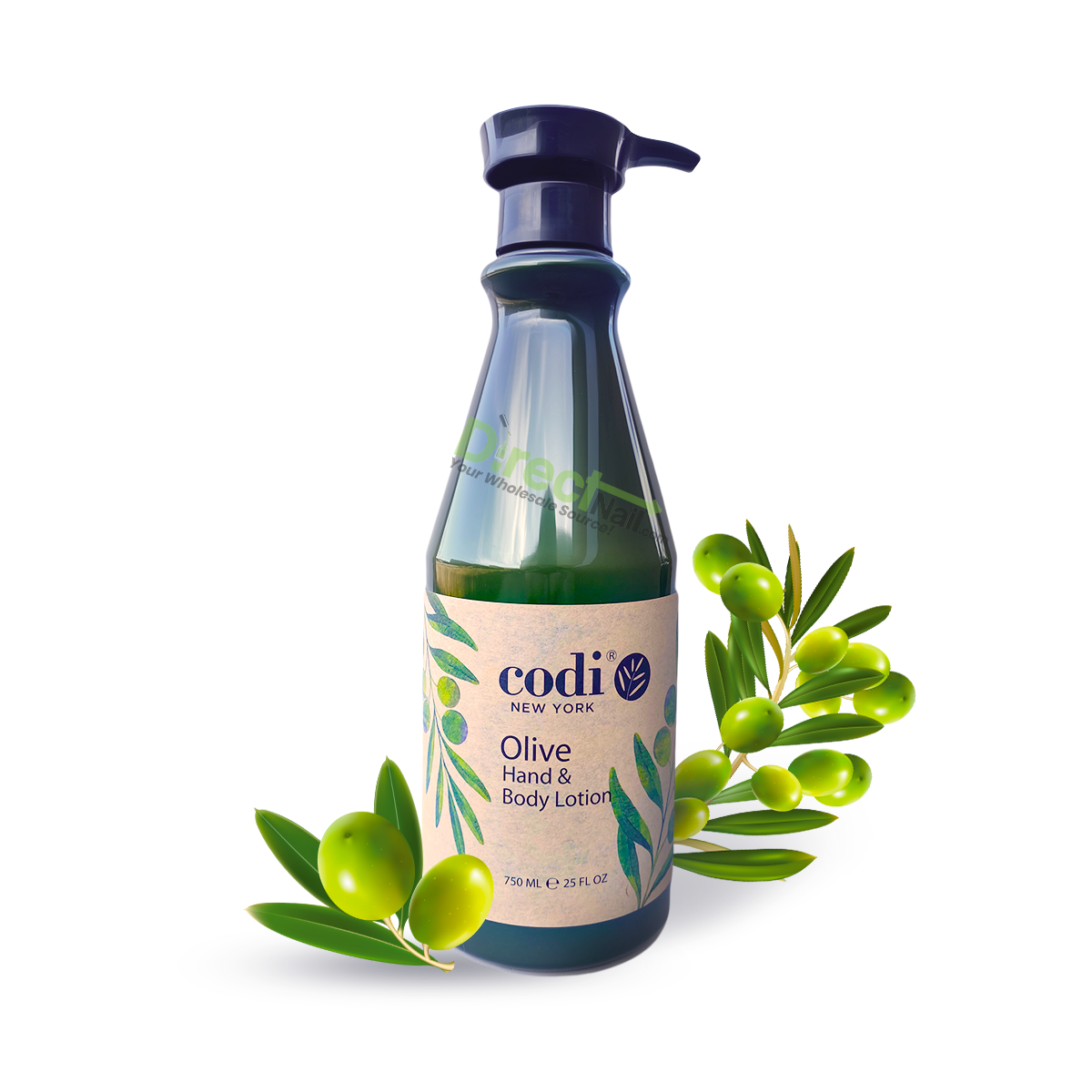 Codi Lotion Olive 25oz Case of 12 Hand & Body Lotion