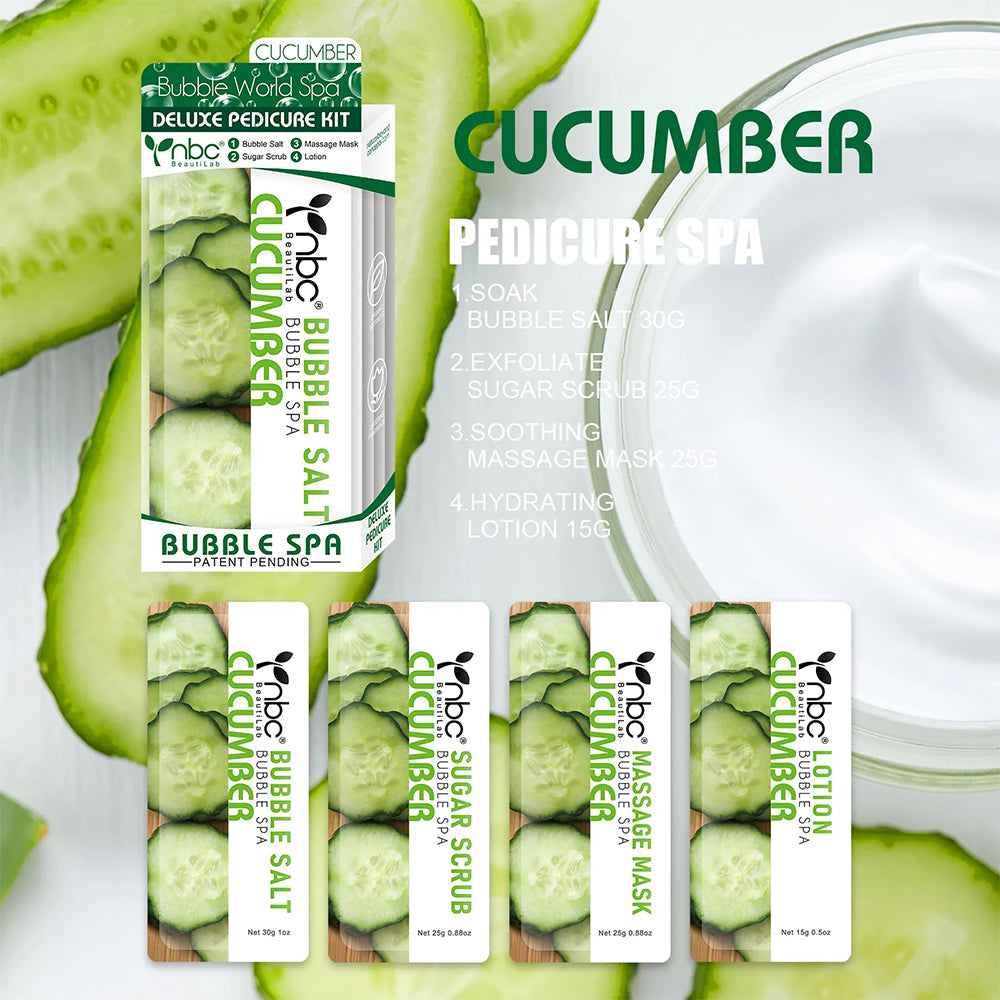 NBC Cucumber 4 Step Pedicure kit