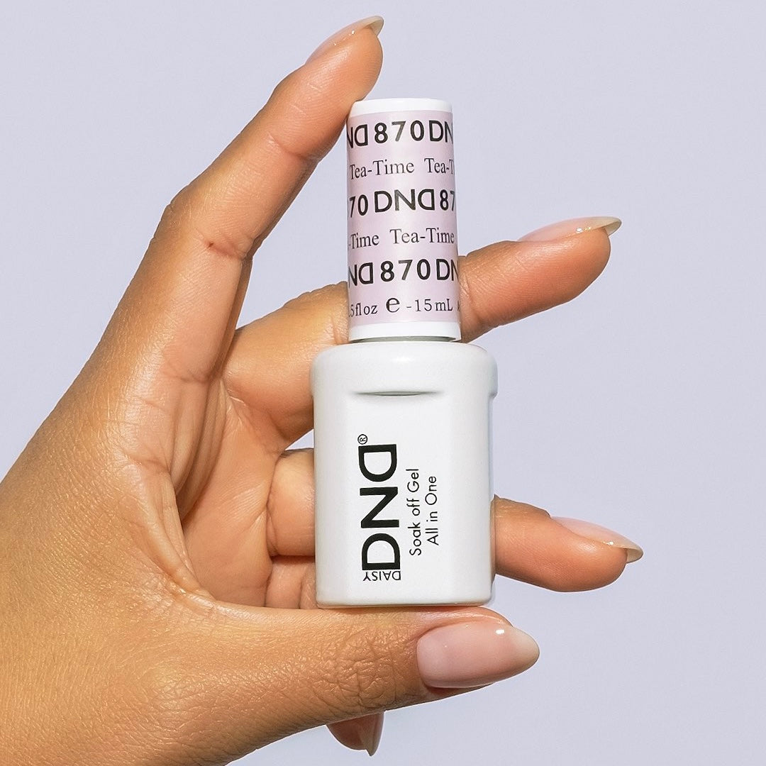 DND Gel & Lacquer Duo - Tea-Time #870