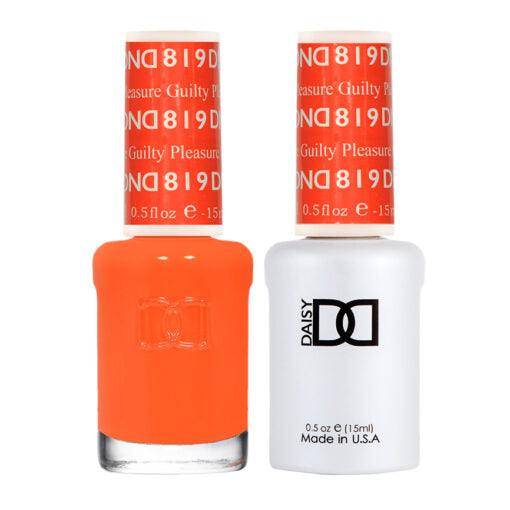 DND Gel Nail Polish Duo - 819 Orange Colors