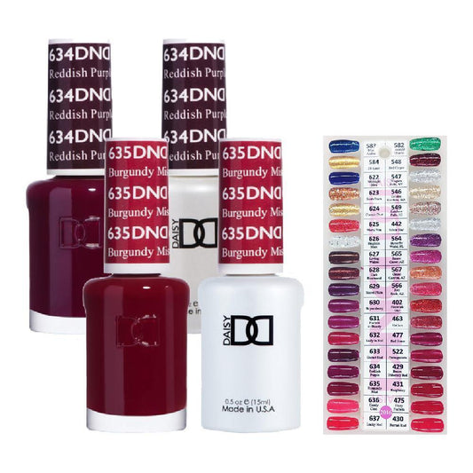 DND Part 2016 - Set of 35 Gel & Lacquer Combos