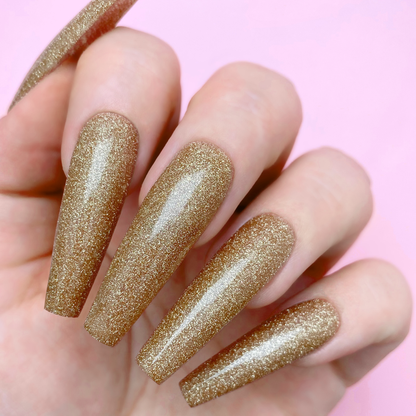 Kiara Sky Dip and Acrylic Powder 2oz - Dripping in Gold